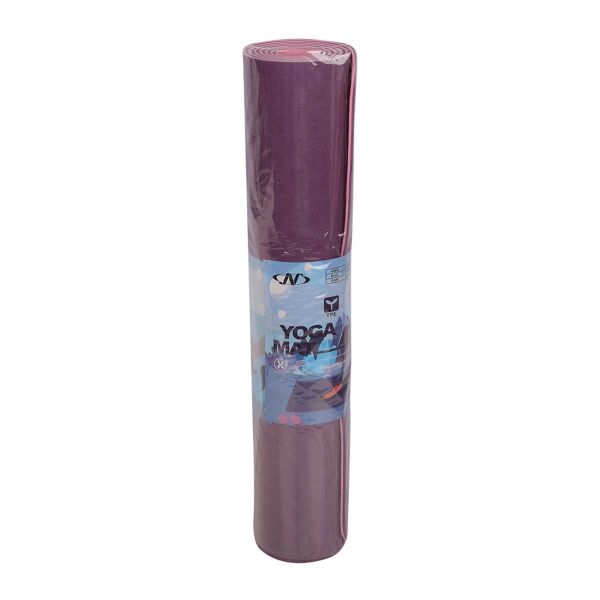 N TPE YOGA MAT JY-YM510 (Purple & Pink - 183*61*0.5 cm)
