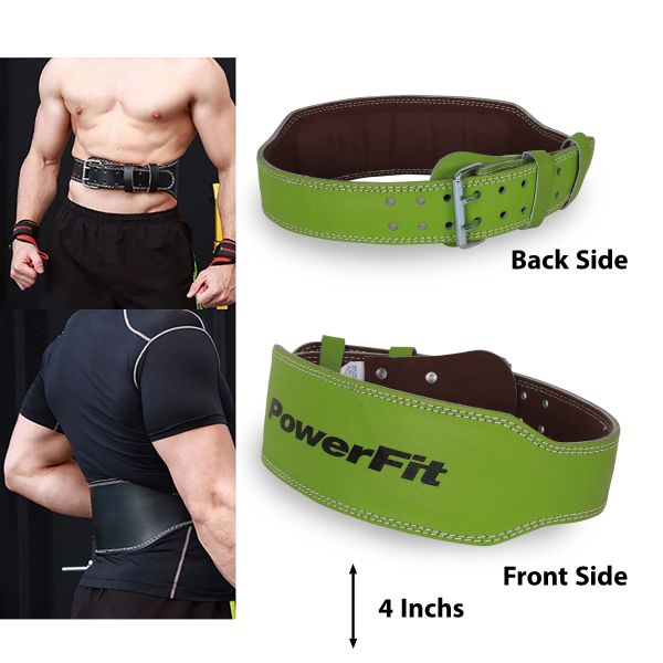POWER FIT FITNESS W/L BELT 4 & 6 INCHES