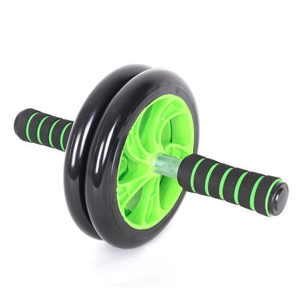  POWER FIT AB ROLLER EXERCISE WHEEL-DBL WHL EW145 