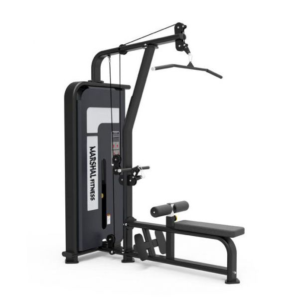 MARSHAL 2 in 1 Lat Pull & Seated Row Machine -HD