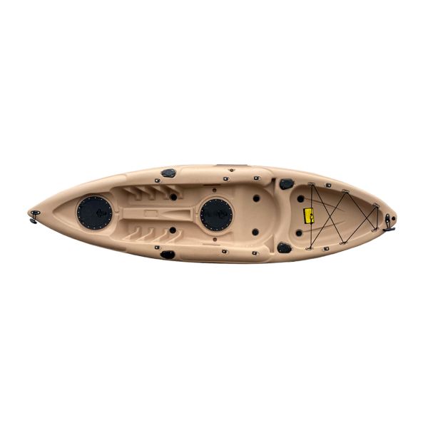 Single Kayak with Padel and Seat. (Sand-Beige Color)