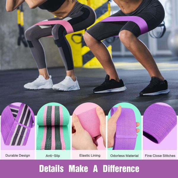 POWER FIT ELASTICK BOOTY BANDS SET