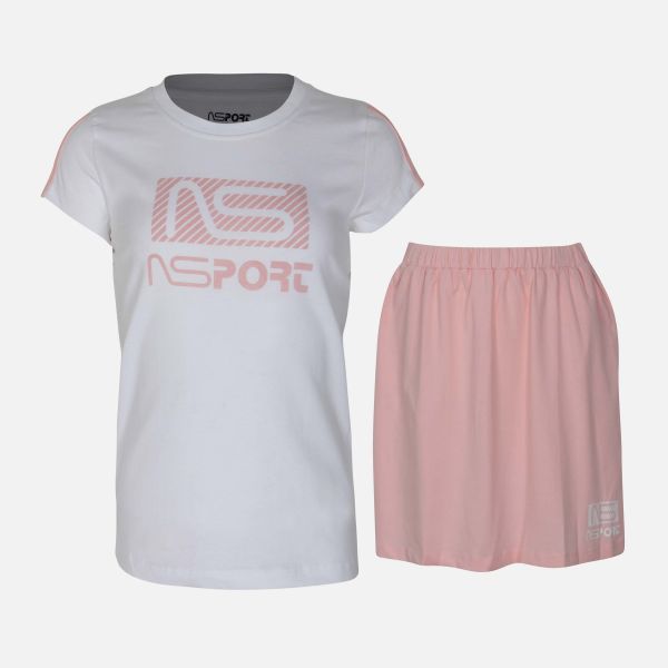 N GIRLS 2-PIECE SET (SKIRT+ T-Shirt)