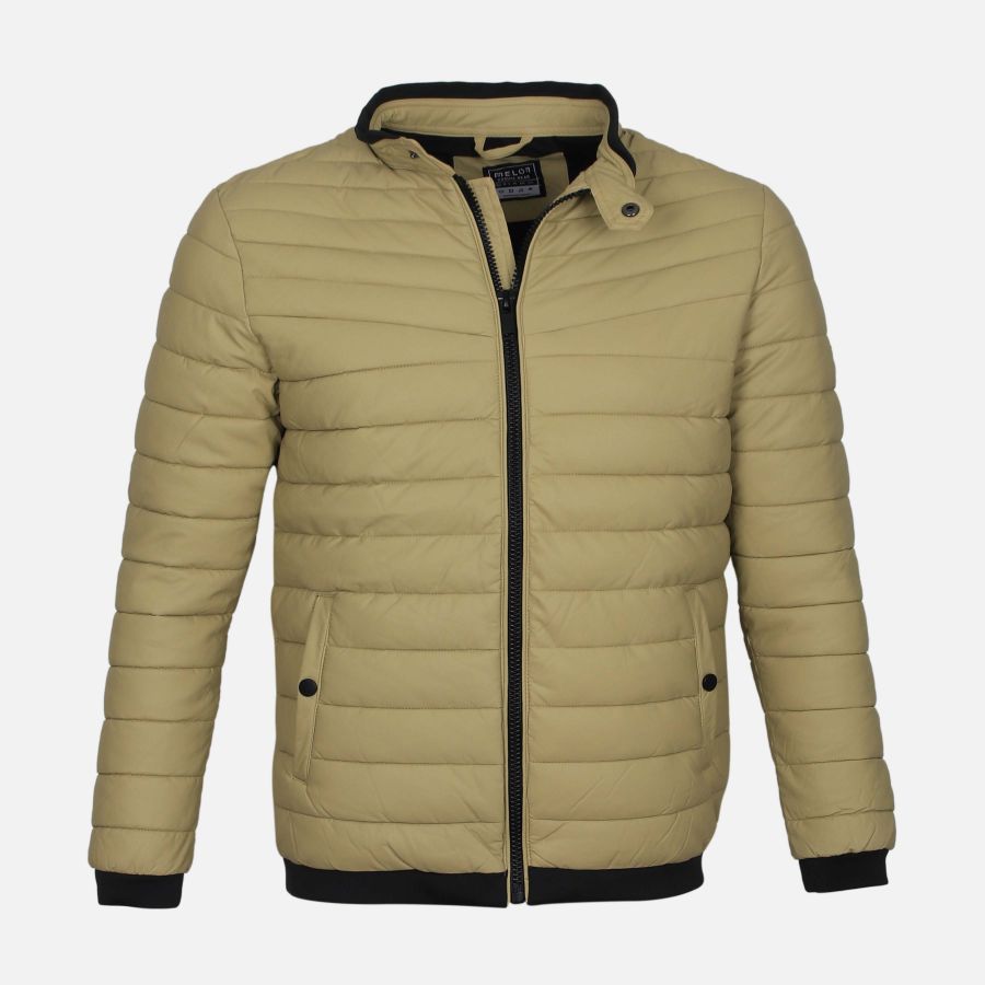 Melon Men's Regular Fit Padded Jacket - Stay Warm and Stylish This Winter